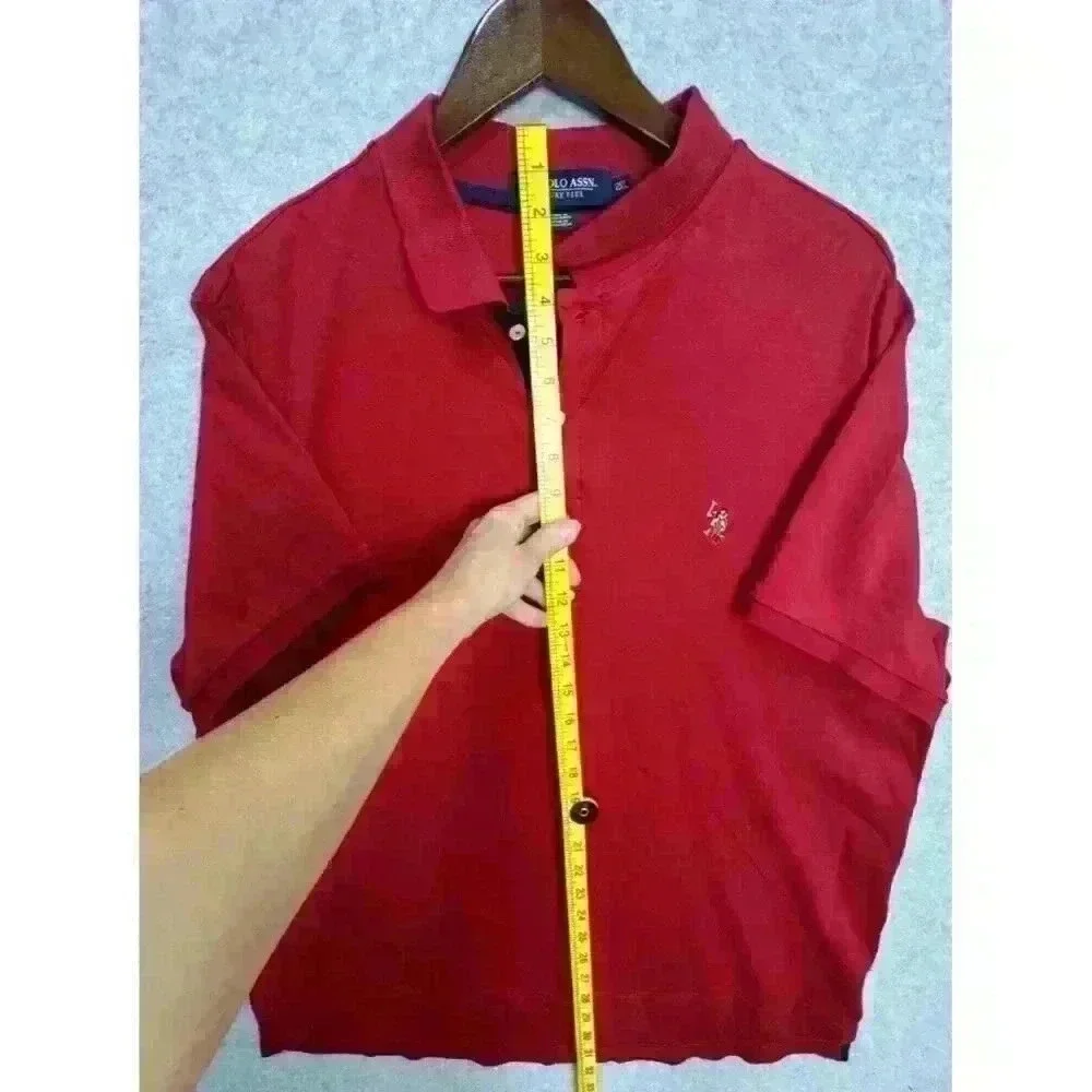 Us Polo Assn Luxury Feel Stretch Soft Men's XXL Red Flesh Pony‎ 100% Cotton EUC